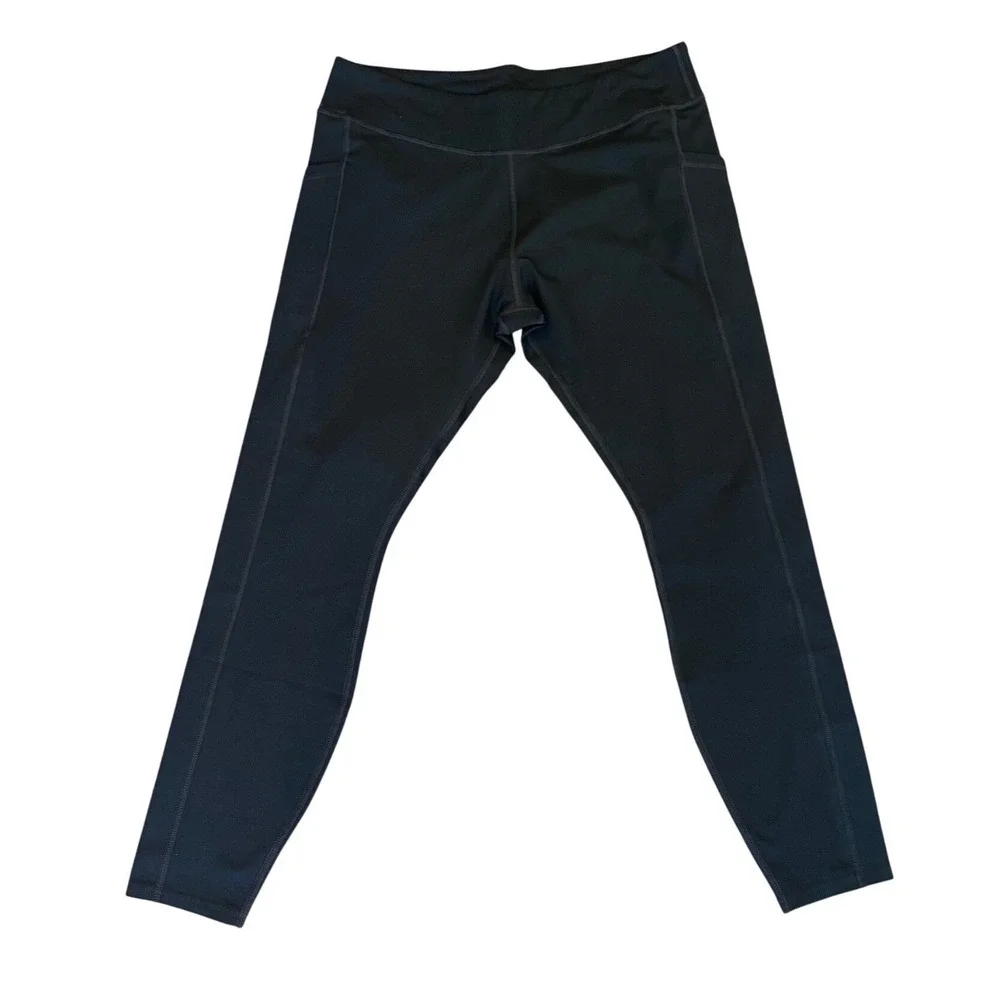 Pact On The Go‎ To Leggings XXL NWOT Organic Cotton Sustainable Activewear Black